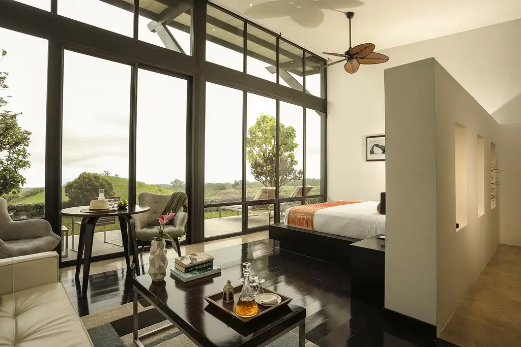 Garden suite interior